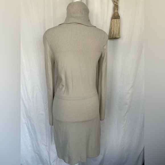 Stefanel Oatmeal Knit Dress - Picture 5 of 6